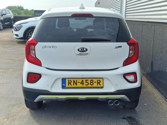 KIA PICANTO 1.0 T-GDI X-Line 100PK, Dealeronderhouden, Navigatie, Lederen bekleding, Stoel- & Stuurwielverwarming, LMV, Smart Key