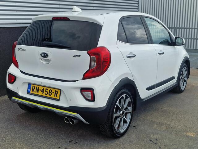 KIA PICANTO 1.0 T-GDI X-Line 100PK, Dealeronderhouden, Navigatie, Lederen bekleding, Stoel- & Stuurwielverwarming, LMV, Smart Key
