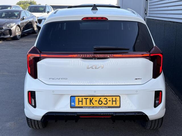 KIA PICANTO 1.0 DPI GT-Line Schuif/kanteldak, Stoel- & Stuurwiel verwarmd, Navigatie, Cruise control, Lichtmetalen velgen, Climate control,