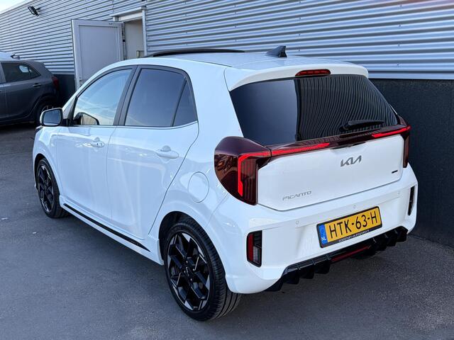 KIA PICANTO 1.0 DPI GT-Line Schuif/kanteldak, Stoel- & Stuurwiel verwarmd, Navigatie, Cruise control, Lichtmetalen velgen, Climate control,