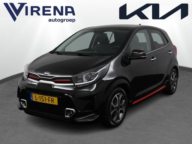 KIA PICANTO 1.0 DPi GT-Line Navigatie - Achteruitrijcamera - Lederen bekleding - Climate control - Cruise control - Virena zekerheidspakket € 895,-