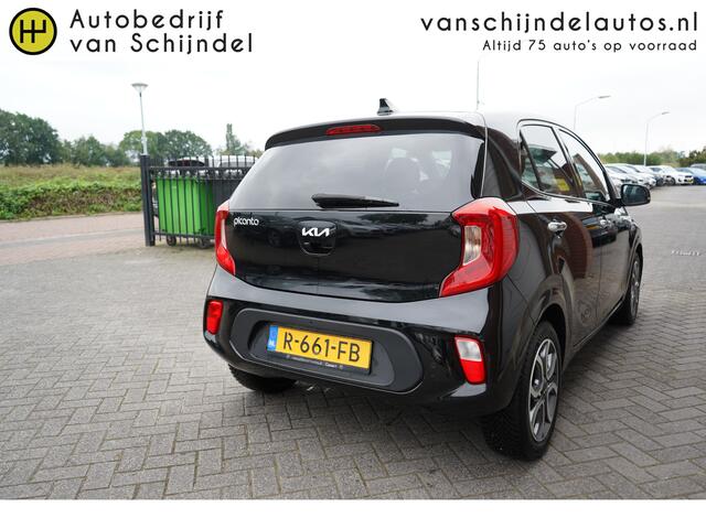 KIA PICANTO 1.0 DPI DYNAMICPLUSPLINE LUXE ORIGINEEL NEDERLANDS AUG 2022 4X ZGAN ALL SEASON BANDEN CAMERA NAVIGATIE ANDROID/APPLECARPLAY LMV ECC AIRCO CRUISECONTROL BLUETOOTH PRIVACYGLAS 4X ELECTR.RAMEN/SPIEGELS