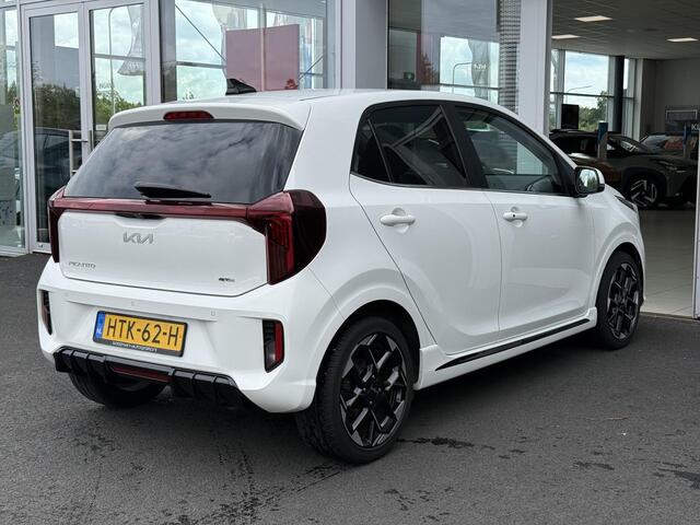 KIA PICANTO 1.0 DPI GT-Line | Schuif/kanteldak | Stoel/stuurverwarming | Dodehoekdetectie | Climate Control | Lederen bekleding