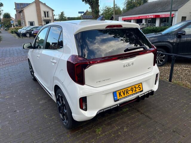 KIA PICANTO 1.2 DPI GT-LINE AUTOMAAT / NAVI / CAMERA / DAB / CARPLAY / LED / LEDER / STOEL+STUUR VERWARMING