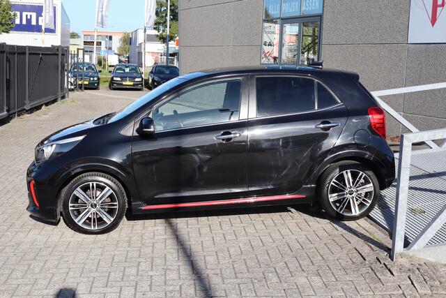 KIA PICANTO 1.0 T-GDI GT-Line Nederlandse auto/Apple carplay/Stoelverwarming/Stuurverwarming/Achteruitrijcamera/Cruise control/Navigatie/Keyless/Climate control