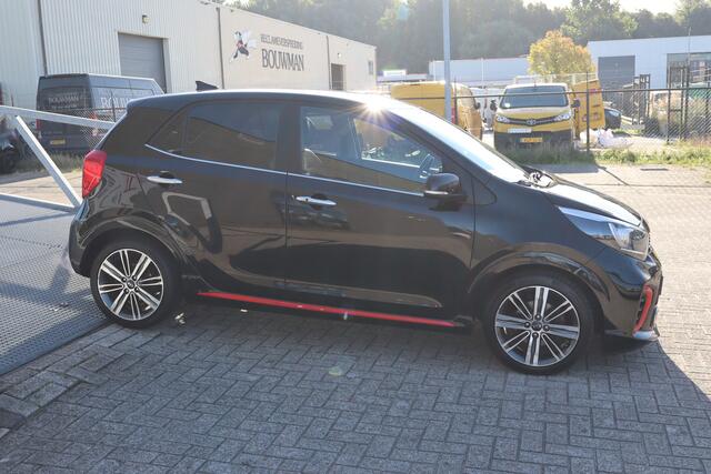KIA PICANTO 1.0 T-GDI GT-Line Nederlandse auto/Apple carplay/Stoelverwarming/Stuurverwarming/Achteruitrijcamera/Cruise control/Navigatie/Keyless/Climate control