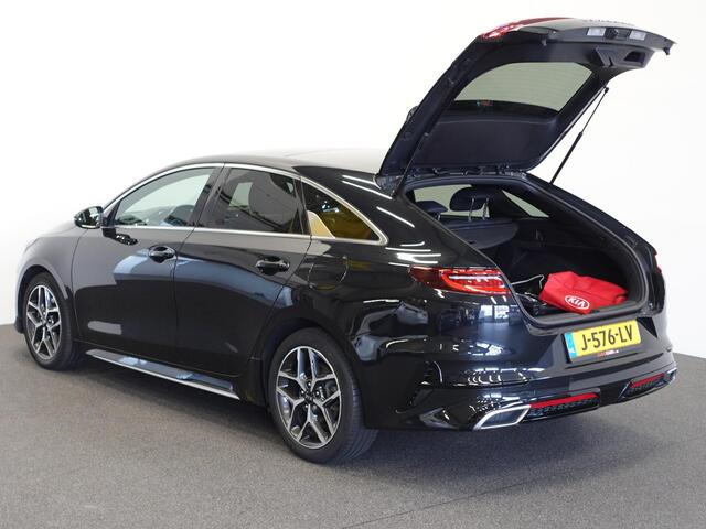 KIA PRO CEE D ProCeed 1.4 T-GDI 140pk Automaat GT-Line Panoramadak LED Airco Navi Carplay PDC VA Camera Sportleder 17" LM Velgen Virtual Cockpit