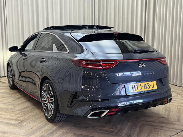 KIA PRO CEE D ProCeed 1.6 T-GDI GT *1e Eigenaar* Panoramadak / Leder/Alcantara / Adaptive Cruise / Stoel/Stuurverwarming / Camera / JBL / Keyless / 18"LMV