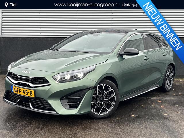KIA PRO CEE D ProCeed 1.5 T-GDi GT-Line Schuif-/kanteldak, dodehoek detectie, stoel- & stuurverwarming, navigatie, Apple CarPlay/Android Auto, adaptieve cruise control, parkeersensoren, BTW-auto 1e eign.