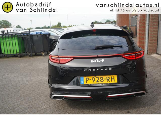 KIA PRO CEE D ProCeed 1.0 T-GDi GT-PLUSLINE VOL LUXE 1E EIG NL AUTO KEURIGE NETTE STAAT CAMERA FULL LED STOELVERWARMING V+A STUURVERWARMING ANDROID/APPLECARPLAY NAVI CLIMA CRUISE BLUETOOTH PDC V+A 17INCH ENZ...