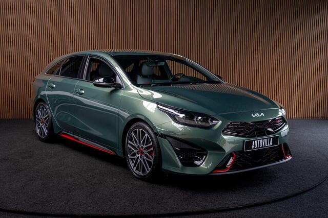 KIA PRO CEE D ProCeed 1.6 T-GDi GT 204pk Leer Camera Memory seats Navi PDC ACC Stuur- & stoelverwarming (voor & achter) Elektr. bedienbare achterklep Climate C. Cruise C. Keyless Entry & Go LM velgen Comfort-pakket BTW auto!