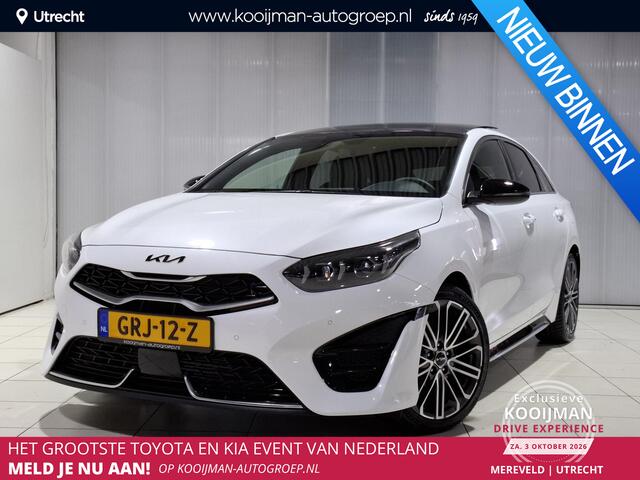 KIA PRO CEE D ProCeed 1.5 T-GDi GT-PlusLine AUTOMAAT, NL Auto, 10 jaar garantie, Stoel en stuur verwarming, Schuif kantel dak, Apple Carplay/Android Auto, Navigatie, Camera.