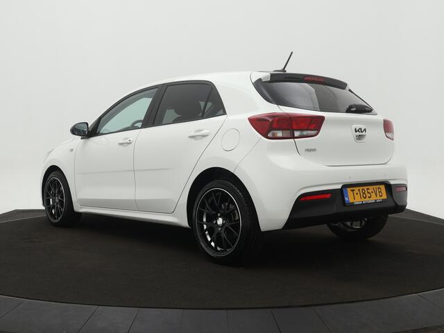 KIA RIO 1.0 T-GDi MHEV DynamicLine - Black Edition - Achteruitrijcamera - Apple CarPlay - Cruise Controle - Airco - Privacy Glass - LM-Velgen - Fabrieksgarantie tot 09-2030
