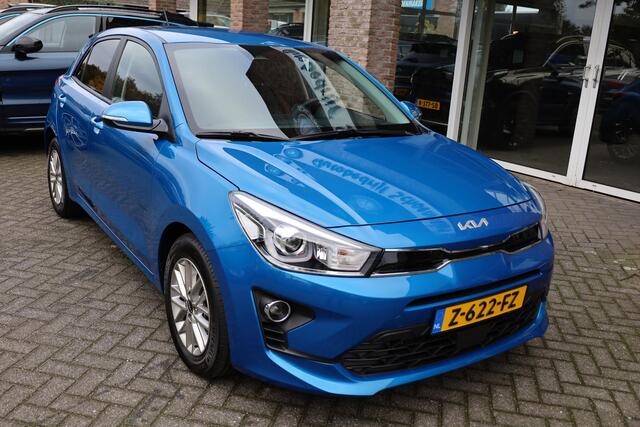 KIA RIO 1.2 DynamicPlusLine LEER CAMERA STUUR/STOELVERWARMING CARPLAY DAB 1e-EIGENAAR LMV CRUISE CLIMA NIEUWSTAAT!!!
