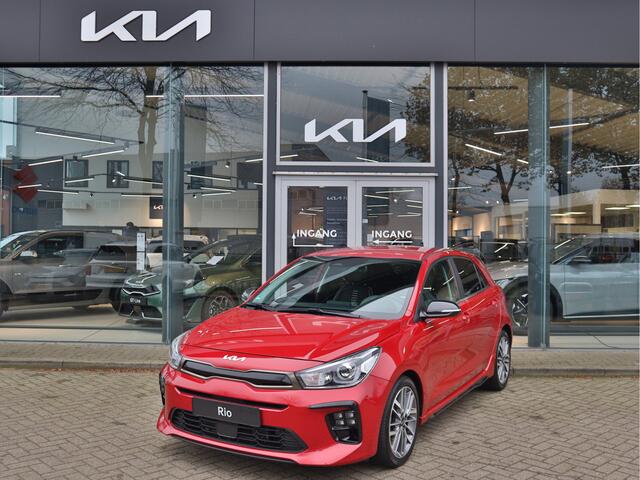 KIA RIO 1.0 T-GDI GT-Line 120pk! Navi+ECC+Camera+Carplay+PDC+LED+BT+ESP+17"LMV 7jr.Garantie