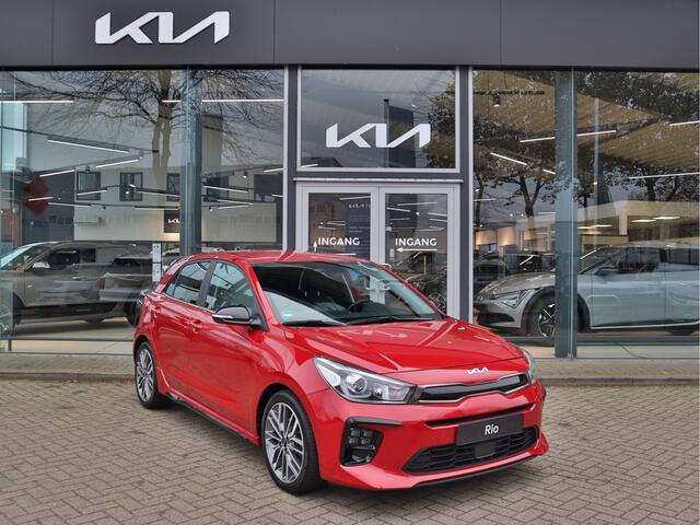 KIA RIO 1.0 T-GDI GT-Line 120pk! Navi+ECC+Camera+Carplay+PDC+LED+BT+ESP+17"LMV 7jr.Garantie