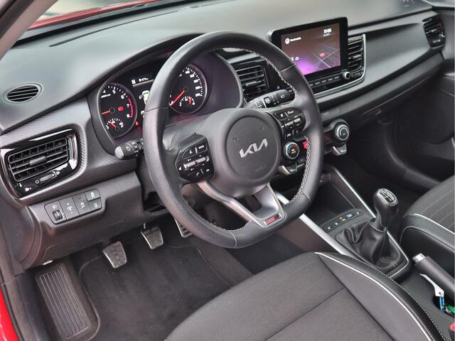 KIA RIO 1.0 T-GDI GT-Line 120pk! Navi+ECC+Camera+Carplay+PDC+LED+BT+ESP+17"LMV 7jr.Garantie