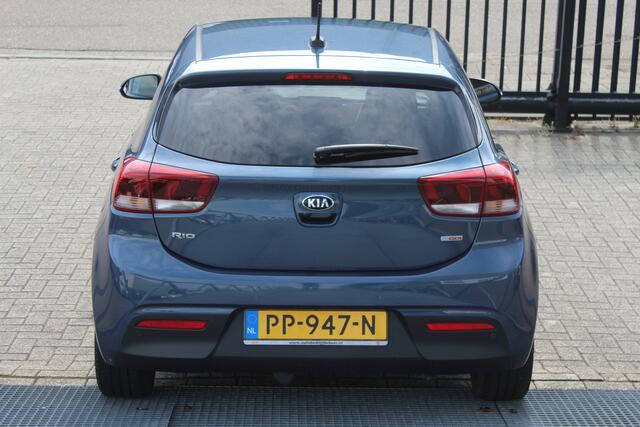 KIA RIO 1.0 TGDI 120 pk DynamicLine Navigatie/Cruise control/Keyless/Parkeersensoren/Achteruitrijcamera/Apple carplay/Airco/Trekhaak/16'' Lichtmetalen velgen.