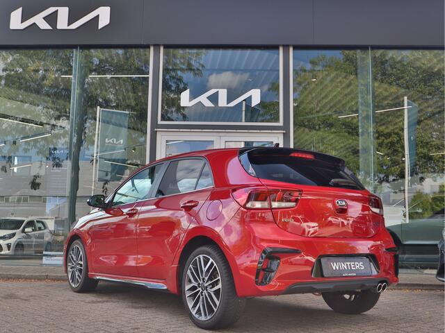 KIA RIO 1.0 T-GDi MHEV GT-Line | Navigatie | Camera | Cruise Control | Stoelverwarming | "17 LMV |