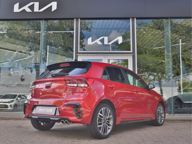 KIA RIO 1.0 T-GDi MHEV GT-Line | Navigatie | Camera | Cruise Control | Stoelverwarming | "17 LMV |