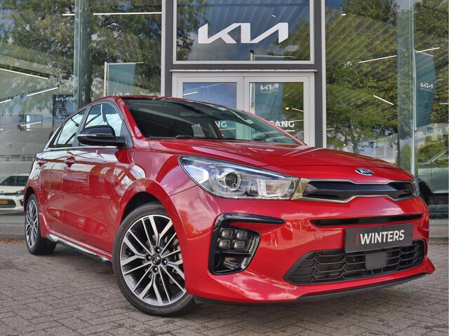 KIA RIO 1.0 T-GDi MHEV GT-Line | Navigatie | Camera | Cruise Control | Stoelverwarming | "17 LMV |
