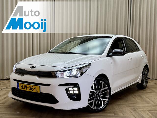 KIA RIO 1.0 TGDI GT-Line *Automaat* Stoel-/Stuurverwarming / Carplay / Keyless / 1/2 Leder / Camera / Navigatie / Cruise / 17'' LMV