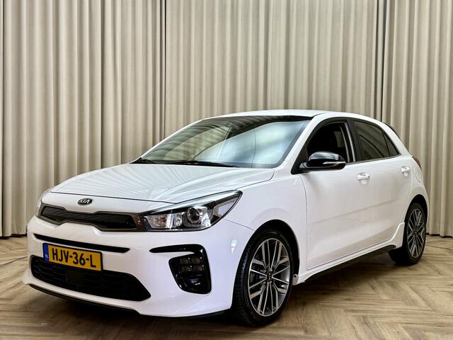 KIA RIO 1.0 TGDI GT-Line *Automaat* Stoel-/Stuurverwarming / Carplay / Keyless / 1/2 Leder / Camera / Navigatie / Cruise / 17'' LMV