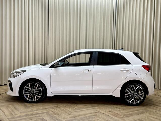 KIA RIO 1.0 TGDI GT-Line *Automaat* Stoel-/Stuurverwarming / Carplay / Keyless / 1/2 Leder / Camera / Navigatie / Cruise / 17'' LMV