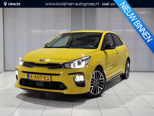 KIA RIO 1.0 T-GDi MHEV GT-Line Stoel en Stuur verwarming, Apple Carplay/Android Auto, Navigatie, Camera.