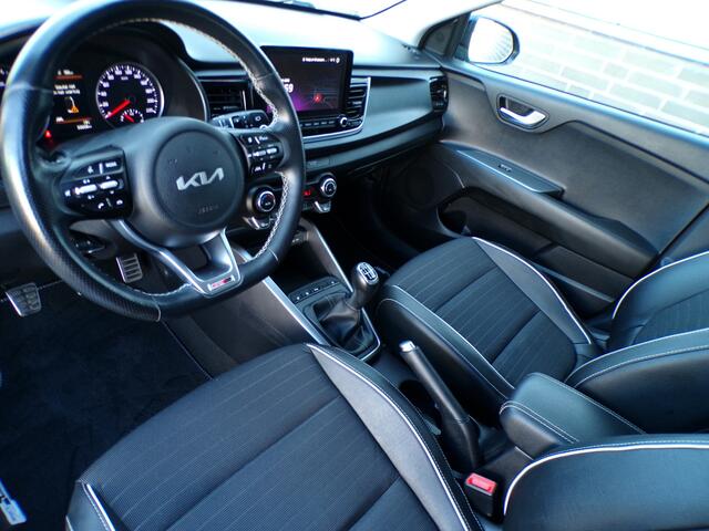 KIA RIO 1.0 T-GDi MHEV GT-Line, Carplay + Android Auto / Camera + Sensoren / Stoel + stuurverwarming / 17' LMV