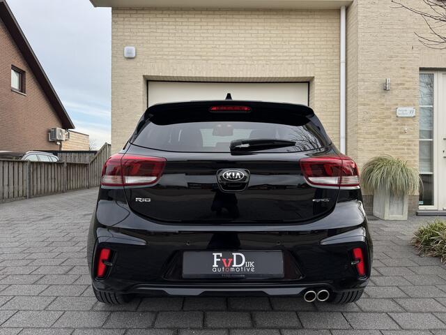 KIA RIO 1.0 T-GDI 100pk GT-Line Navi Leder Carplay Camera Keyless Stuur en StoelVerwaming DAB Clima 17" Pdc GT