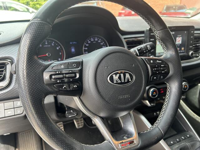 KIA RIO 1.0 TGDI GT-Line DEALER ONDERHOUDEN!! // FULL LED // NAVI + CARPLAY // HALF-LEDER // CAMERA // KEYLESS // STOEL + STUURWIELVERWARMING