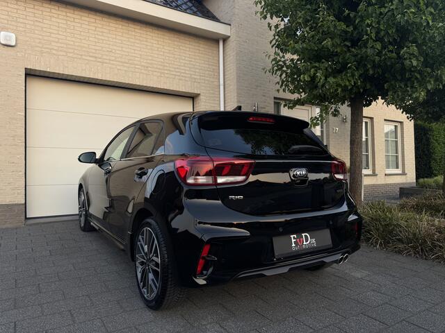 KIA RIO 1.0 T-GDI 100pk GT-Line Navi Leder Carplay Camera Keyless Stuur en StoelVerwaming DAB Clima 17" Pdc Trekhaak GT