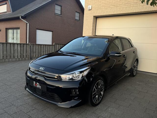KIA RIO 1.0 T-GDI 100pk GT-Line Navi Leder Carplay Camera Keyless Stuur en StoelVerwaming DAB Clima 17" Pdc Trekhaak GT