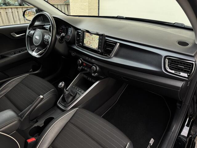 KIA RIO 1.0 T-GDI 100pk GT-Line Navi Leder Carplay Camera Keyless Stuur en StoelVerwaming DAB Clima 17" Pdc Trekhaak GT