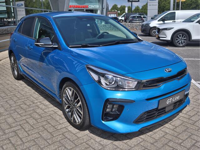 KIA RIO 1.0 T-GDi MHEV GT-Line 120pk Navigatie | Camera | LED | Stoelverwarming | 17 inch LMV | tot 10 jaar Garantie