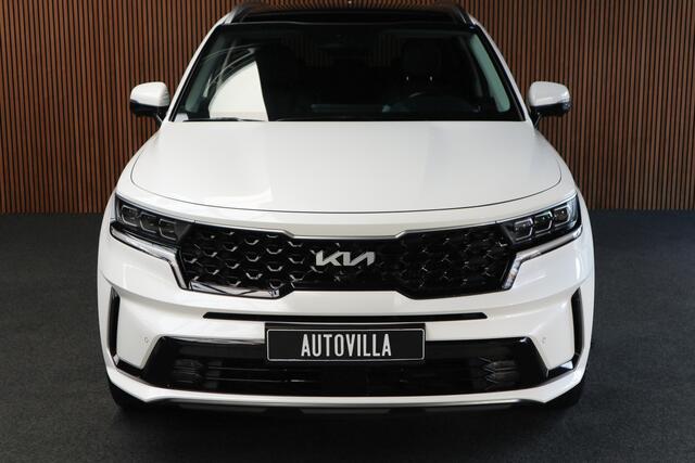 KIA SORENTO 1.6 T-GDI Plug-in Hybrid 4WD 7p. Pano Leer 360° Bose ACC Navi PDC Climate voor & achter Elektr. achterklep Afneembare trekhaak Metallic lak LM velgen Fabrieksgarantie tot 4-2029 BTW auto