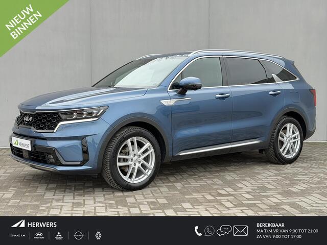 KIA SORENTO 1.6 T-GDI Plug-in Hybrid 4WD ExecutiveLine 5p. / 7 jaar Fabrieksgarantie / Dealer Onderhouden / PHEV / 265Pk / HUD / Adaptieve Cruise / 360 Camera / Luxe Lederen Bekleding / Elektrisch Verstelbare Stoelen + Memory / Stoel Verwarming / Stoel Ventilatie / A