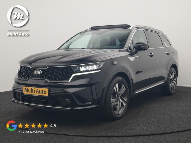 KIA SORENTO 1.6 T-GDI 4WD DynamicPlusLine 265pk Dealer O.H. | Trekhaak Afn. | Panodak | Adaptive Cruise | 360 Camera | Bose Audio | Lederen Sportstoelen & Stuur Verwarmd | Keyless | Blis | Sfeerverlichting | Apple Carplay | Navigatie | DAB | Plug In Hybrid |