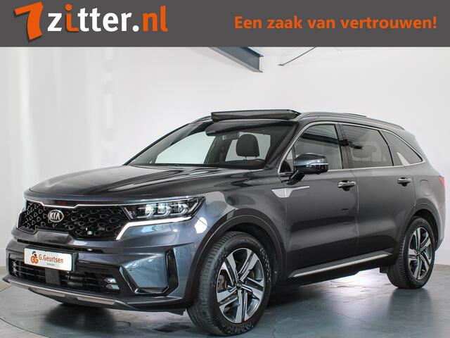 KIA SORENTO 1.6 T-GDI Plug-in Hybrid 4WD ExecutiveLine 7-Persoons Panoramadak, Trekhaak, Luxe lederen bekleding, ACC, Zeer volle en mooi uitgevoerde auto!