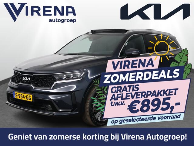 KIA SORENTO 1.6 T-GDI Hybrid 2WD ExecutiveLine 5p. - Schuif-/kanteldak - Stoelverwarming-/ventilatie - Navigatie - Trekhaak - Climate Control Fabrieksgarantie tot 01-2030