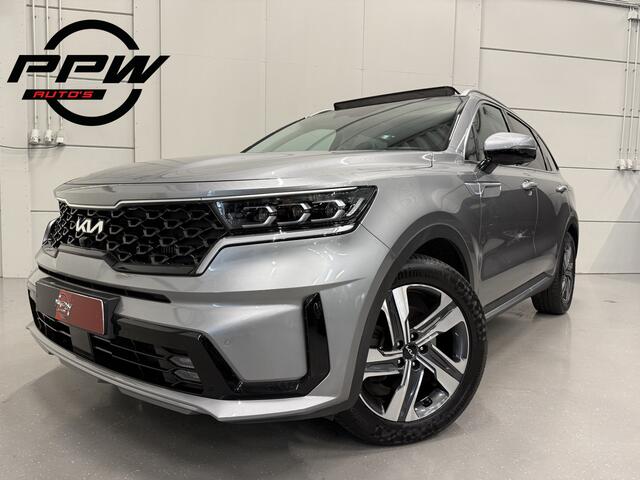 KIA SORENTO 1.6 T-GDI Plug-in Hybrid 4WD ExecutiveLine 46DKM/PANO/VOL-LEER/360CAMERA/BOSE/LED/ACC/DRIVE MODE/VIRTUAL/SFEER/KEYLESS/NIVEAUREGELING/19"/PRIVACY/STAHLGRAU-METALLIC/NET OH BEURT GEHAD BIJ KIA DEALER/FABRIEKS-GARANTIE T/M 2030