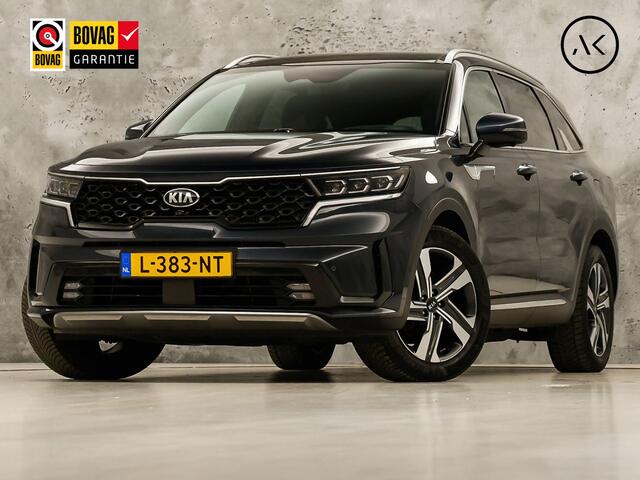 KIA SORENTO 1.6 T-GDI Plug-in Hybrid 4WD ExecutiveLine 7 Persoons Automaat 265Pk (PANORAMADAK, SOH, 95,5%, GROOT NAVI, APPLE CARPLAY, 360 CAMERA, STOELKOELING, MEMORY SEAT, LEDER, BOSE, NIEUWE APK)