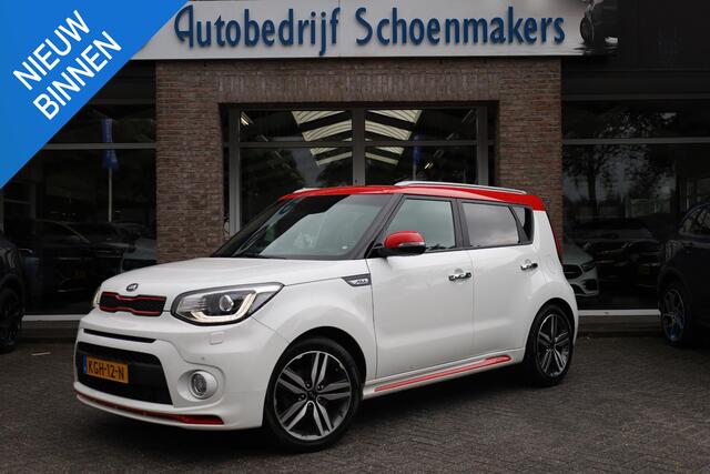 KIA SOUL 1.6 GDI Iconic² LEER 4XSTOEL/STUURVERWARMING STOELVENTILATIE CAMERA CARPLAY JBL-SOUND LANE-ASSIST 2XPDC 18''LMV DEALERONDHOUDEN