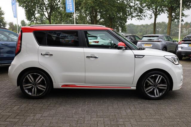 KIA SOUL 1.6 GDI Iconic² LEER 4XSTOEL/STUURVERWARMING STOELVENTILATIE CAMERA CARPLAY JBL-SOUND LANE-ASSIST 2XPDC 18''LMV DEALERONDHOUDEN