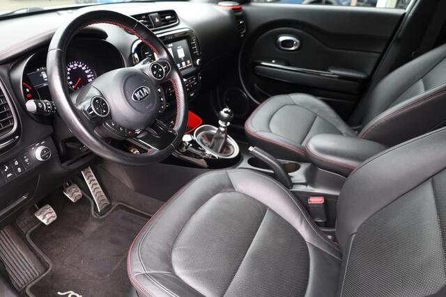 KIA SOUL 1.6 GDI Iconic² LEER 4XSTOEL/STUURVERWARMING STOELVENTILATIE CAMERA CARPLAY JBL-SOUND LANE-ASSIST 2XPDC 18''LMV DEALERONDHOUDEN