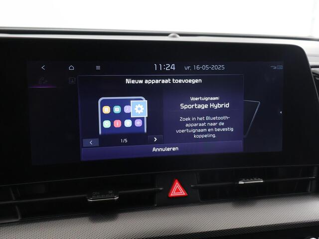 KIA SPORTAGE 1.6 T-GDi Hybrid Dark Edition | Lederen bekleding | Stoel/Stuurwielverwarming | Elektrisch verstelbare Stoelen | Keyless | Adaptieve Cruise Control