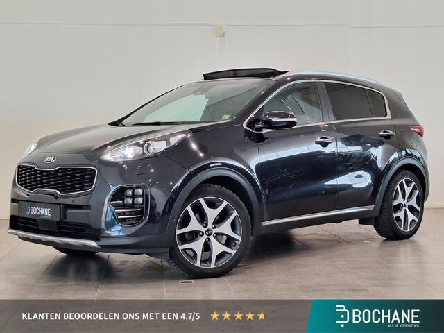 KIA SPORTAGE 1.6 T-GDI 4WD GT-Line PlusLine | Trekhaak afneembaar 1.600 KG | Leder | Xenon | Navigatie | Climate Control | Cruise Control | Panoramadak | Lichtmetalen velgen 19"