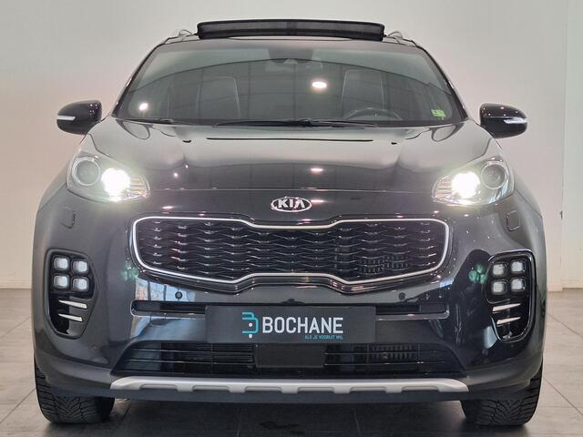 KIA SPORTAGE 1.6 T-GDI 4WD GT-Line PlusLine | Trekhaak afneembaar 1.600 KG | Leder | Xenon | Navigatie | Climate Control | Cruise Control | Panoramadak | Lichtmetalen velgen 19"