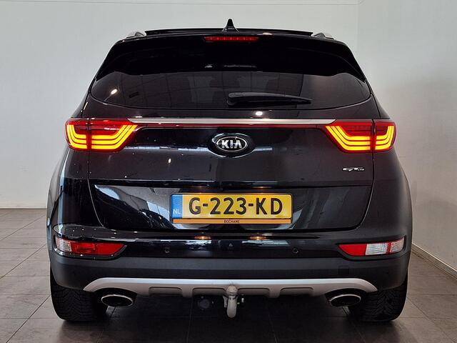 KIA SPORTAGE 1.6 T-GDI 4WD GT-Line PlusLine | Trekhaak afneembaar 1.600 KG | Leder | Xenon | Navigatie | Climate Control | Cruise Control | Panoramadak | Lichtmetalen velgen 19"